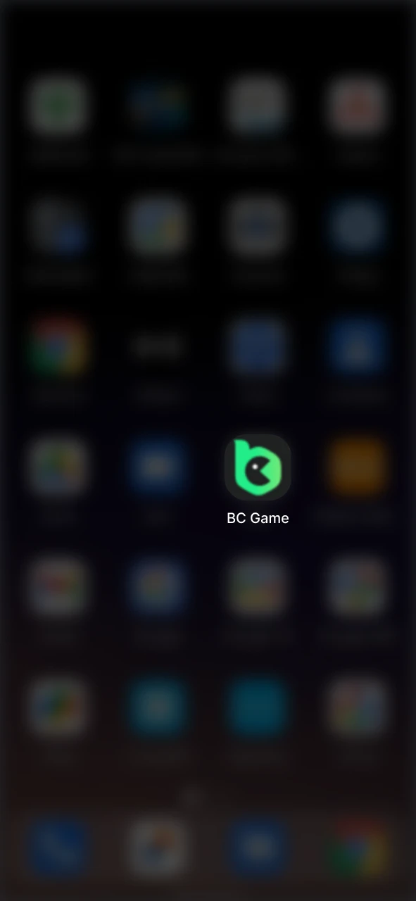 Open the installed BC Game app to play.