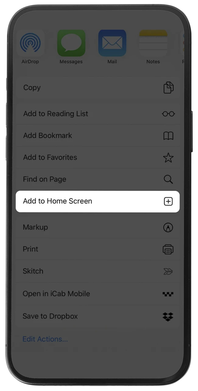 Add the BC Game shortcut to your home screen.
