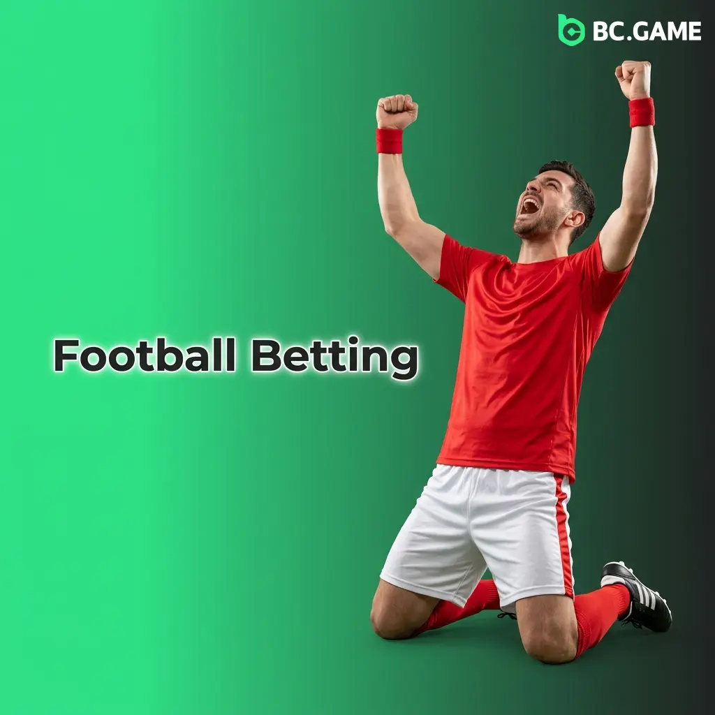 Football betting on BC Game with 500+ leagues including EPL, La Liga, Serie A, and ISL with 80+ markets per match