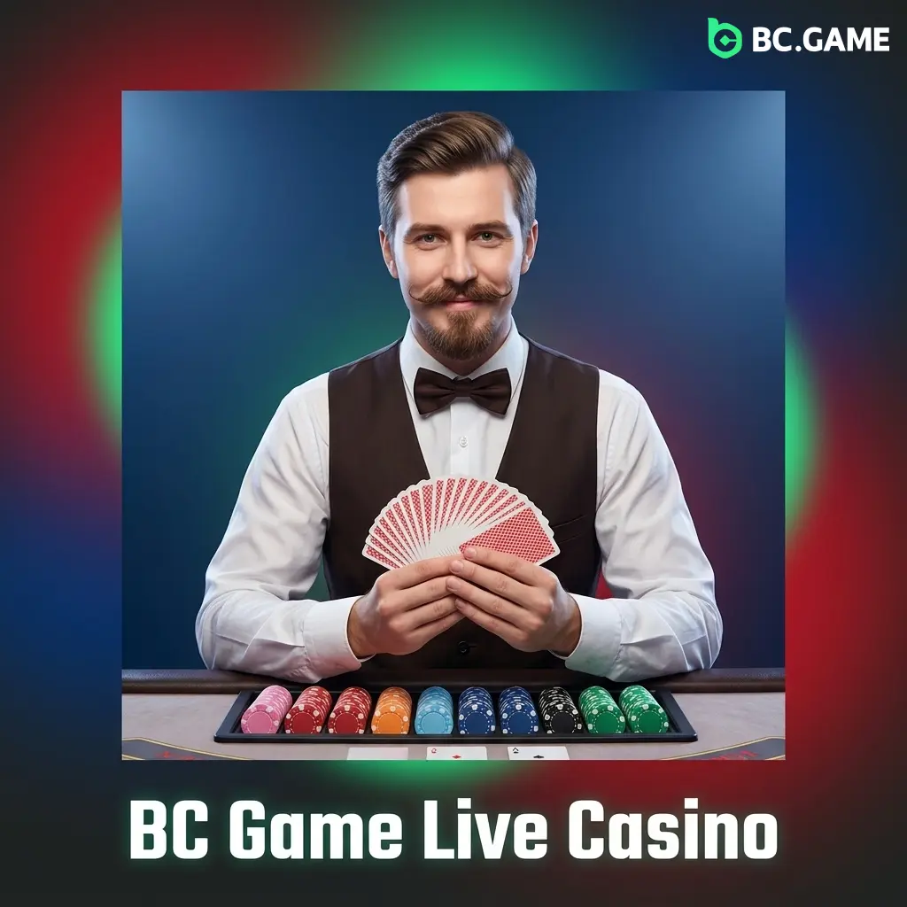 BC Game Live Casino featuring Teen Patti, Andar Bahar, Lightning Roulette, Baccarat, and Crazy Time with real dealers