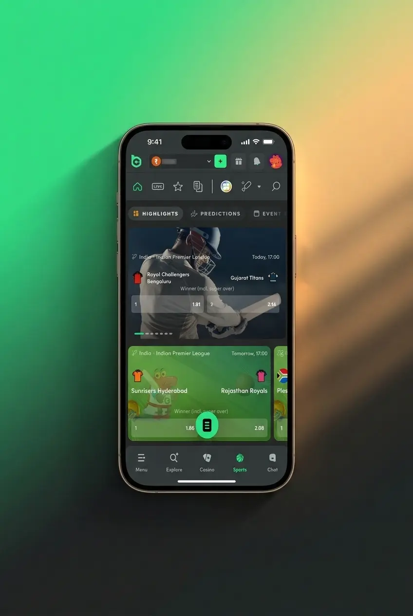 Step-by-step guide on how to start betting on eSports at BC Game for Indian players