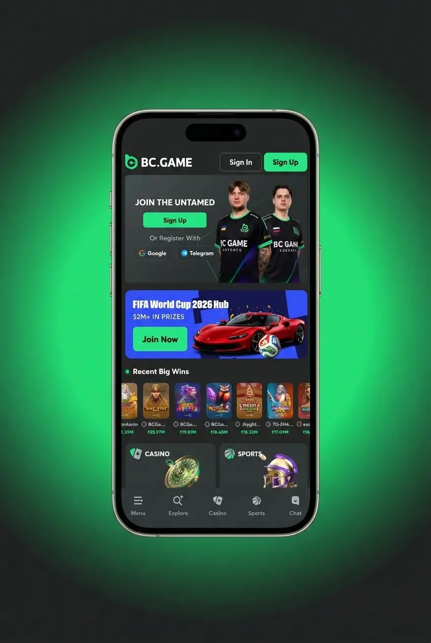 Step-by-step guide to start playing live casino at BC Game, from registration to joining a live table in minutes