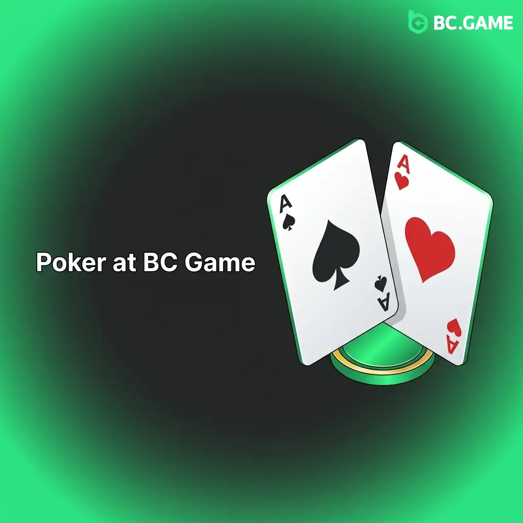 Live poker variants at BC Game including Casino Hold'em and Caribbean Stud Poker powered by Evolution Gaming