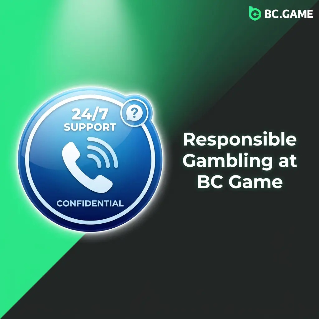Responsible gambling tools at BC Game including deposit limits, wagering limits, loss limits, and self-exclusion options